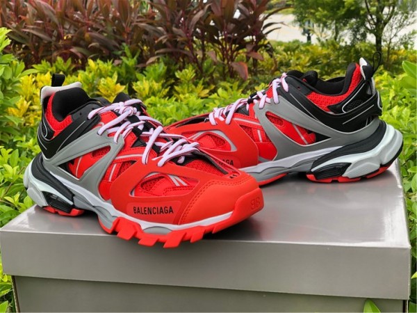 Balenciaga Track Sneaker Red - Grey - Black 