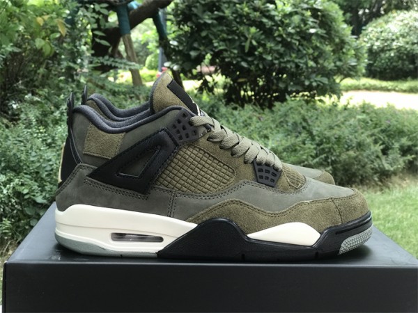 Air Jordan 4 Craft "Medium Olive" 