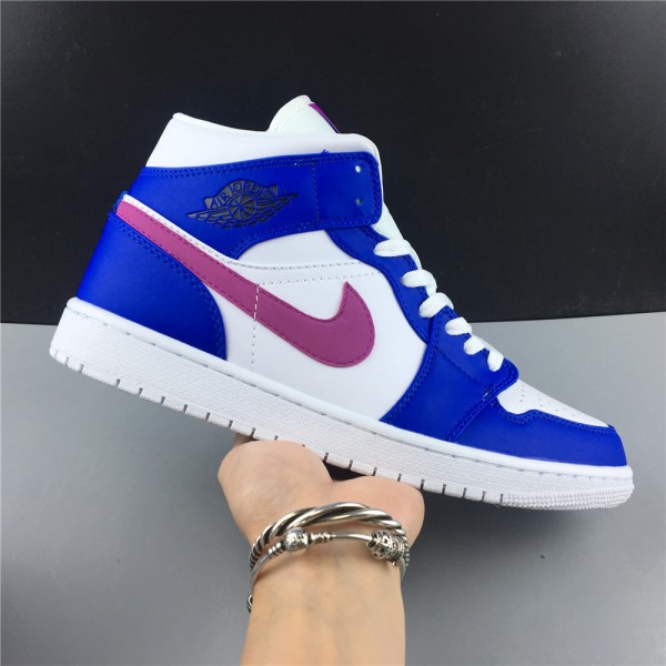 Air Jordan 1 Mid Hyper Royal Hyper Violet 