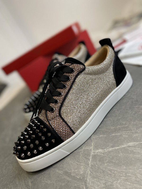 Christian Louboutin Louis Junior Spikes Sneakers CLLT-012 