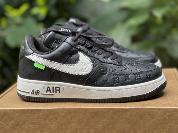 LV  x Nike Air Force 1 Low Black