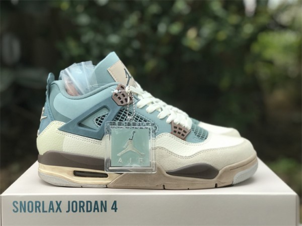 Snorlax x Air Jordan 4 Pokemon concept