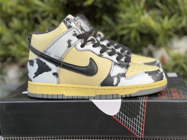 Nike Dunk High 1985 'Black Acid Wash'  