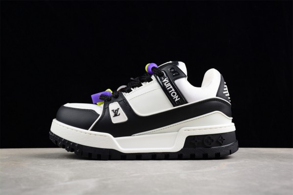 LV Trainer Maxi Sneaker - Black White (2023) LV-TR026