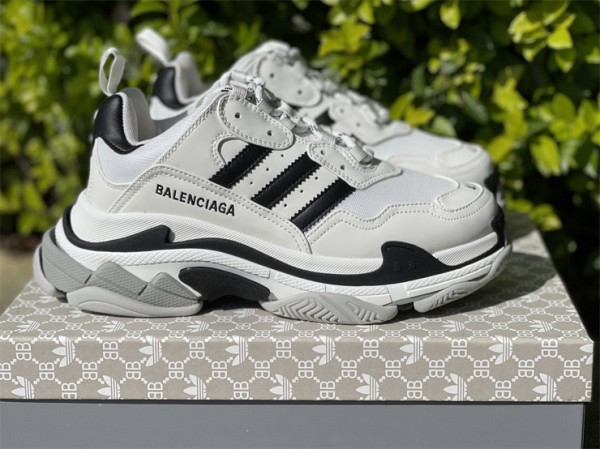 Adidas x Balenciaga Triple S Beige Black