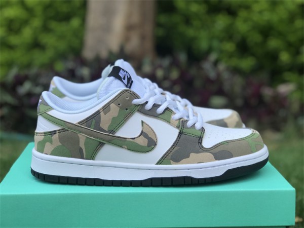 Nike SB Dunk Low Pro 'Camo Legion Green' 