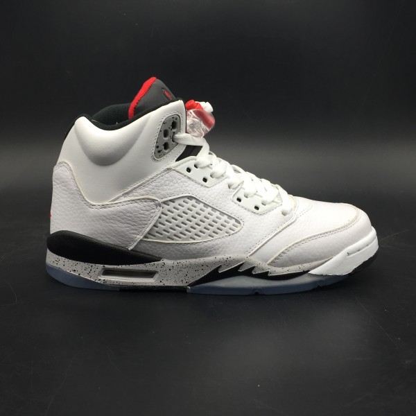 Air Jordan 5 Retro White Cement 