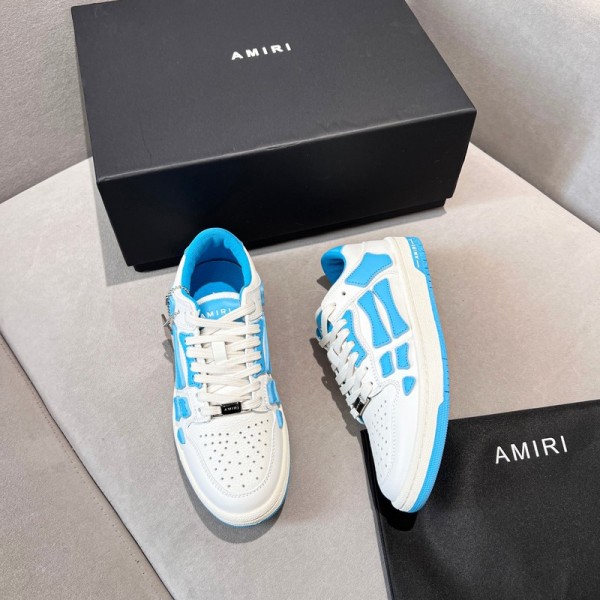 Amiri Skel Low Top Sneakers - Blue - White ASNK-012