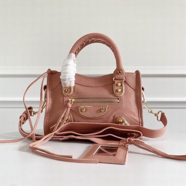 Balenciaga Ladies Classic Nano City Shoulder Bag  BGLD-015