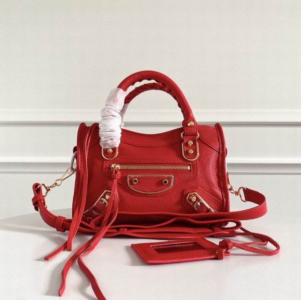 Balenciaga Ladies Classic Nano City Shoulder Bag BGLD-003