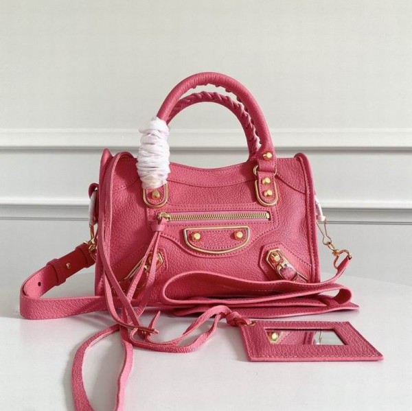 Balenciaga Ladies Classic Nano City Shoulder Bag BGLD-005