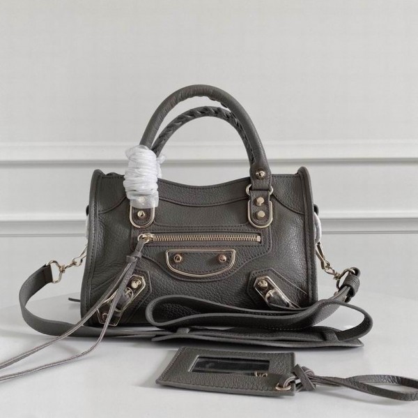 Balenciaga Ladies Classic Nano City Shoulder Bag  BGLD-006