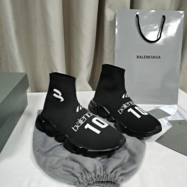 Balenciaga Speed Sneaker Black - logo 10 BLSS-008