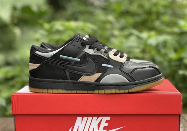 Nike Dunk Low Scrap 'Black Gum' 