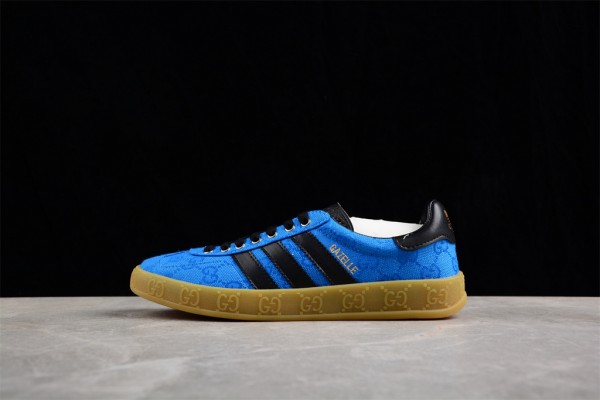 Gucci x Adidas' Latest Gazelle Goes for Blue Black 