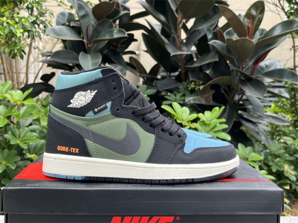  Air Jordan 1 High Element GORE-TEX 'Black Olive' 
