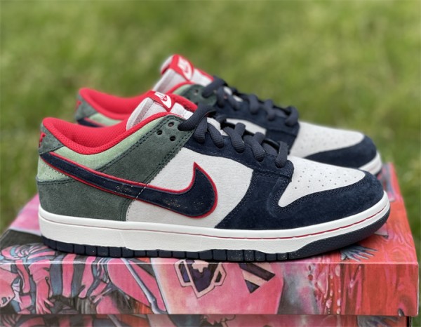 Otomo Katsuhiro x Nike SB Dunk Low Steamboy OST Green Blue Red 