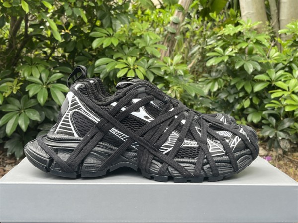 Balenciaga’s 3XL Sneaker in All Black 2024 B3XL-030