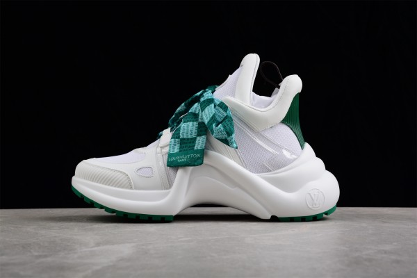 LV  Archlight Sneakers White Green - LVAS-003
