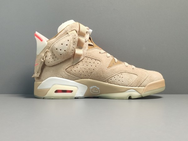 Travis Scott x Air Jordan 6  Retro SP＂British Khaki 