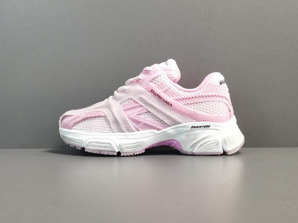 Balenciaga Phantom Trainer Low-Top Sneaker Pink - White 