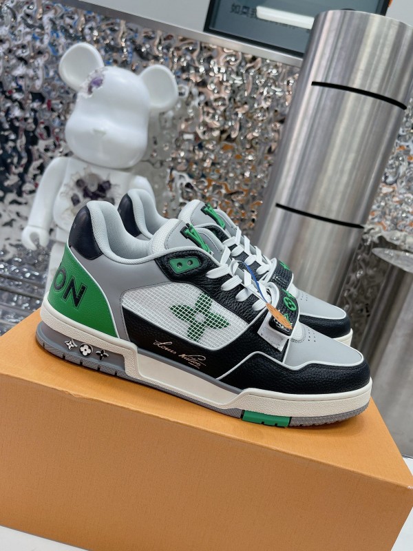 Lv Trainer Sneaker 2024 - Green LV-TR032