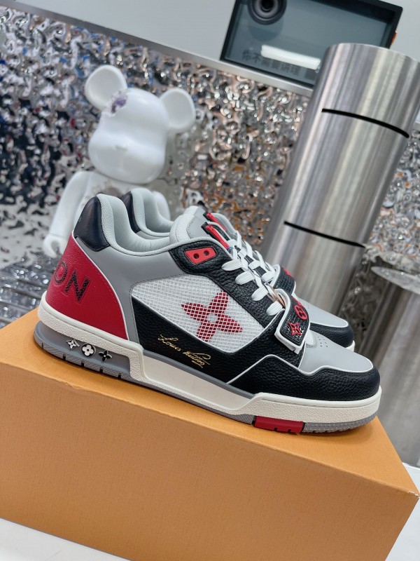 Lv Trainer Sneaker 2024 - Red LV-TR031