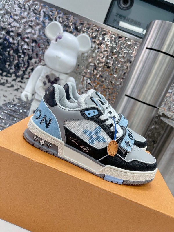 Lv Trainer Sneaker 2024 - Blue LV-TR030