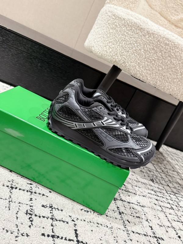 Bottega Veneta  Orbit Sneaker - Black BVTCB-018