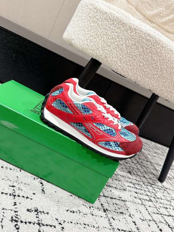 Bottega Veneta  Orbit Sneaker - Red Blue BVTCB-013