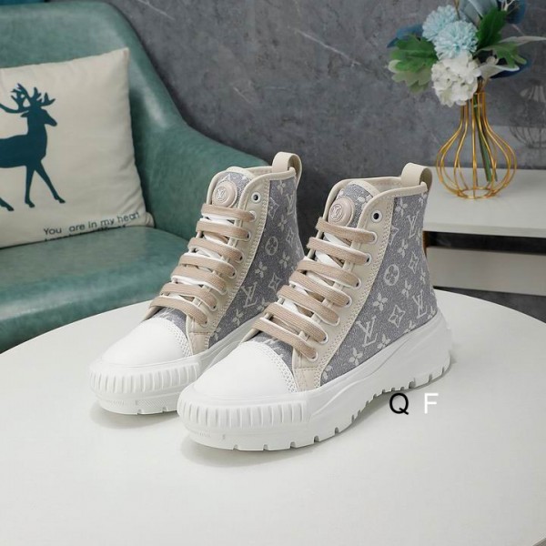 LV Squad Trainer Boots - Light Purple White 1AB325A