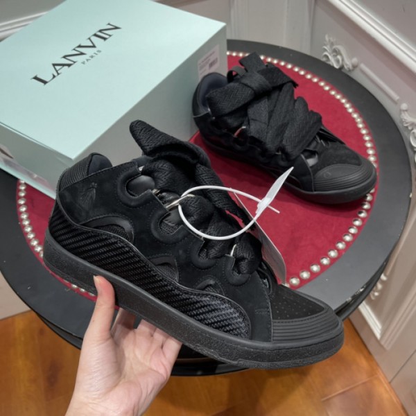 Lanvin Curb Sneaker - Black LVCS-020