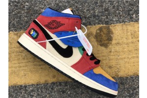 Air Jordan 1 Mid SE Fearless Blue the Great 