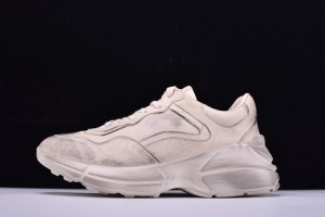 Gucci Rhyton Sneaker Distressed Ivory 