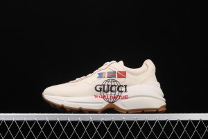 Gucci Rhyton Sneaker White with Worldwide 