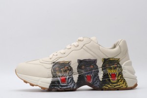 Gucci Rhyton Sneaker White with Tigers 