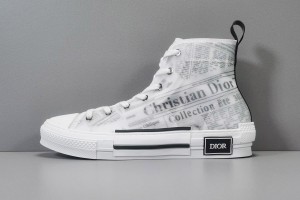Dior B23 High Top Daniel Arsham Newspaper 