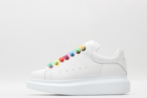 Alexander McQueen Oversized Sneaker White Multicolor