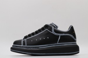 Alexander McQueen Oversized Sneaker Black White 