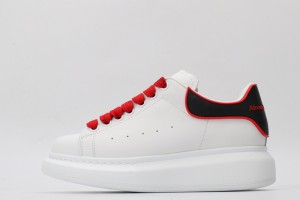 Alexander McQueen Oversized Sneaker White Black-Red 