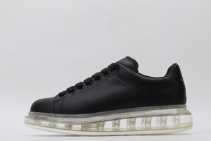 Alexander McQueen Oversized Sneaker Black Clear Sole 