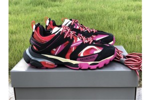 Balenciaga Track Sneaker Black-Purple-Red 