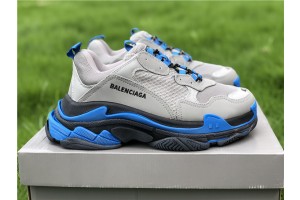 Balenciaga Triple S Clear Sole Grey-Black-Blue