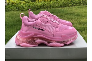 Balenciaga Triple S Clear Sole Pink 