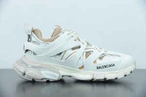 Balenciaga Track Sneaker Beige - White