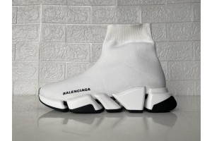 Balenciaga Speed 2.0 Sneaker WhiteBlack 