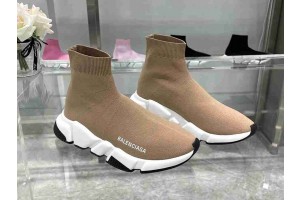 Balenciaga Speed Sneaker Beige WhiteBlack