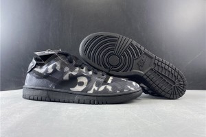 Comme des Garcons x Nike Dunk Low Monogram Print 
