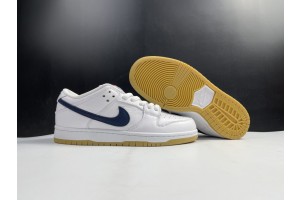Nike SB Dunk Low Orange Label White Navy