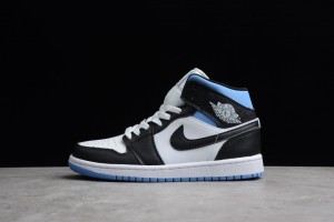 Air Jordan 1 Mid University Black White